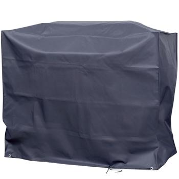 Preview: Copertura deluxe per grill a gas 145x60x120 cm telo protettivo antracite poliestere Oxford 420D resistente alle intemperie impermeabile antistrappo copri grill copertura