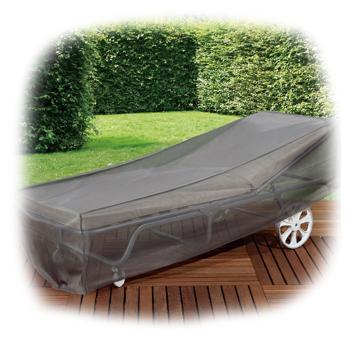 Preview: Telo Deluxe per sdraio a rullo – copertura per lettino prendisole, antracite, 200x75x40/70 cm, resistente ai raggi UV e alle intemperie, su misura