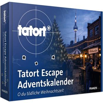 Preview: Tatort Escape Adventskalender: Krimi Rätsel 24 Umschläge für Jugendliche & Erwachsene - spannender Adventskrimi für Fans zum Miträtseln Zuhause