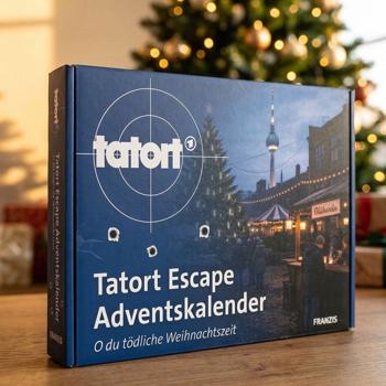Tatort Escape Adventskalender: Krimi Rätsel 24 Umschläge für Jugendliche & Erwachsene - spannender Adventskrimi für Fans zum Miträtseln Zuhause