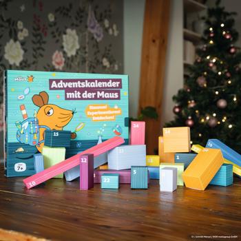 Preview: Spannender Adventskalender mit der Maus für Kinder ab 7 Jahren - 24 Experimente, Bastelaktionen & Spiele zum Forschen, Experimentieren & Lernen
