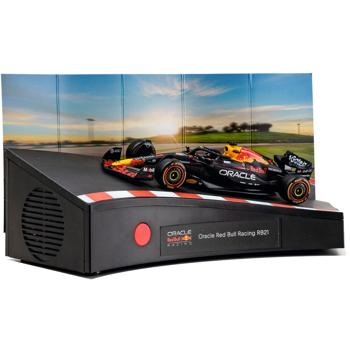 Preview: Oracle Red Bull Racing Adventskalender: Ideal für Motorsport-Fans, inkl. Begleitbuch - Rennauto-RB21-Modellbausatz 1:43 mit Soundmodul