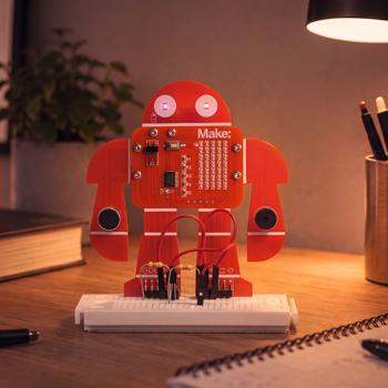 Preview: Maker Escape Adventskalender - Der verschwundene Makey - Elektronik Bausatz für Technik-Fans mit Mikrocontroller, LED & Rätsel-Spass