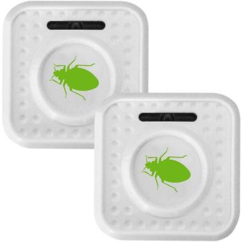 Preview: Set of 2 mobile ultrasonic mite repellers: pest protection against bed bugs & mites – for bedroom, hotel & travel, battery-operated