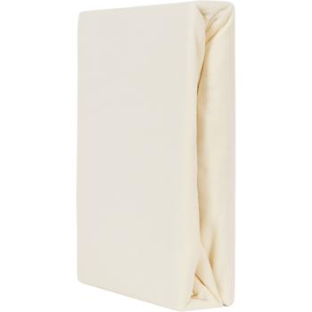 Preview: Soft micro‑fleece fitted sheet 90–100x200 cm, Sanfor Knit: fluffy soft for the mattress – warm, breathable & easy‑care