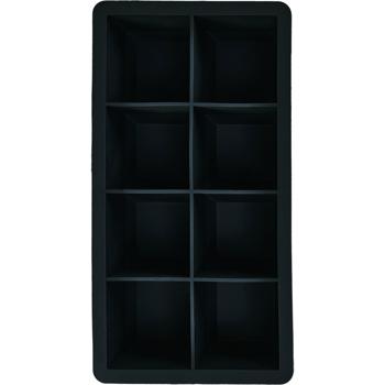 Preview: 6er-Set XXL Silikon Eiswürfelform (8 Fächer, 5x5cm): Grosse Eiswürfel, 1 Liter Füllmenge – BPA-freie, langlebige & wiederverwendbare Eiswürfelform