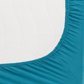 Preview: Fitted sheet for waterbed & box-spring bed 180-200x200-220 cm, Sanfor Knit & OEKO-TEX: 100% microfibre – soft, breathable & easy-care