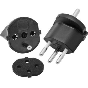 Preview: Adattatore fisso tipo 12 / Schuko (per la versione a 3 poli)