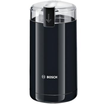 Moulin à café électrique Bosch de haute qualité, noir : lame en acier inoxydable pour des grains frais, un espresso réussi et un pur plaisir du café
