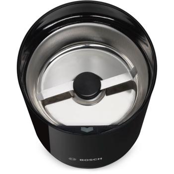 Preview: Moulin à café électrique Bosch de haute qualité, noir : lame en acier inoxydable pour des grains frais, un espresso réussi et un pur plaisir du café