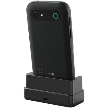Preview: Doro Leva E10 LTE Tastatur-Handy - Seniorenhandy mit Notruf, Ladestation, Kamera, Taschenlampe & Radio für einfache Bedienung, Schwarz