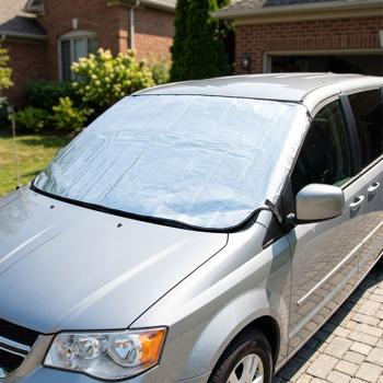Windschutzscheiben-Abdeckung für Vans und SUVs, verlässlicher Frostschutz und Hitzeschutz sowie vielseitige Auto-Unterlage