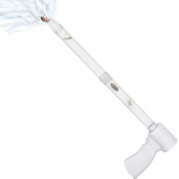 Preview: Aspiratore elettrico per insetti e ragni con manico telescopico e funzione LED per cattura viva, ricaricabile – per una rimozione delicata e igienica