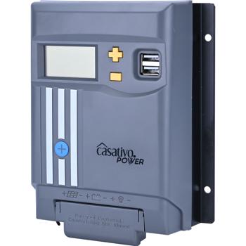 Preview: Régulateurs Solaires MPPT (x2) - Chargeur Batterie 12/24V 20A - Écran LCD, 2 Ports USB, Protection Surtension - Panneau Photovoltaïque Camping-Cars