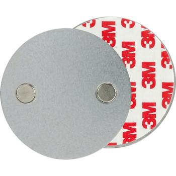Fixation rapide magnétique pour détecteur de fumée, support magnétique pour détecteur de fumée avec pastilles 3M, montage sans perçage, pour détecteurs Ø 8 cm