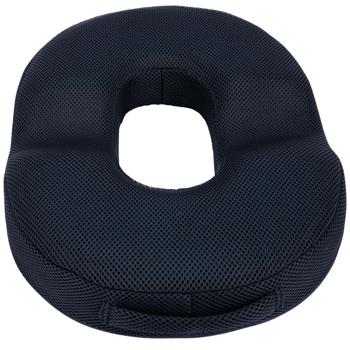 Preview: 2-piece ergonomic gel seat ring made of gel foam, comfort seat cushion relieves the pelvis, back and coccyx, for the office chair or in the car