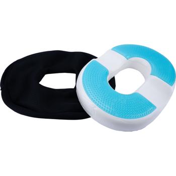 Preview: Ergonomic gel seat ring made of memory gel foam, comfort seat cushion relieves the pelvis, back and coccyx, for chairs, office chairs or even in the car