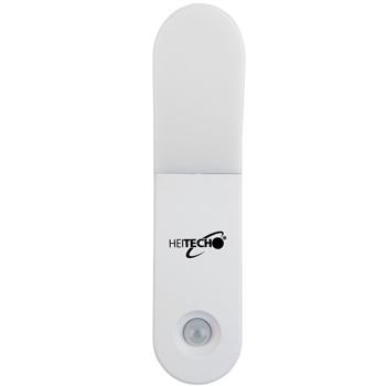 LED Orientierungslicht mit Bewegungsmelder, Akku Nachtlicht warmweiss mit Magnet und Klebepad, USB-C aufladbar, Sensorlicht für Flur, Treppe