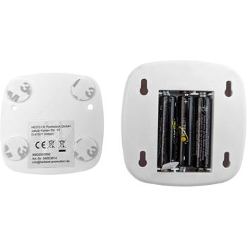Preview: LED Nachtlicht mit Dämmerungs- und Bewegungssensor, kompakt, 30 Lumen Warmweiss, Orientierungslampe, 120°, inkl. 3x AAA & Montagematerial