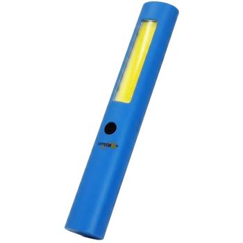 Preview: LED work light with COB technology, 300 lumen, magnet for attaching to metal surfaces, on/off switch, incl. 3x AAA, compact stick lamp