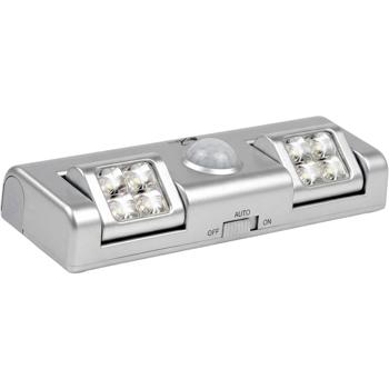 LED-Lichtleiste mit Bewegungsmelder, kabellos und batteriebetrieben, 120° bei 4 m, einstellbare Lichtstrahlung, Unterbauleuchte