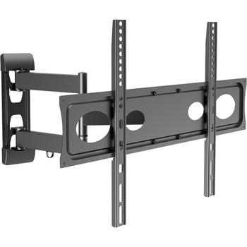 TV Wandhalterung L schwenkbar und neigbar für Fernseher von 32 bis 85 Zoll, bis 40 kg, VESA 200x200 bis 600x400, Wandabstand 55-440 mm