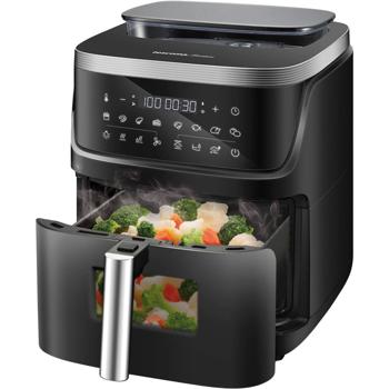 Preview: Steam air fryer with 7-litre basket, 3-in-1 multifunction appliance for air frying, steam cooking & combi cooking with self-cleaning