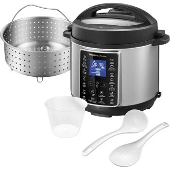 Preview: Electric multi pressure cooker 5.5 l with pressure & special programmes, 14-in-1 multifunction pot with recipe booklet & accessories, 5.5 litres