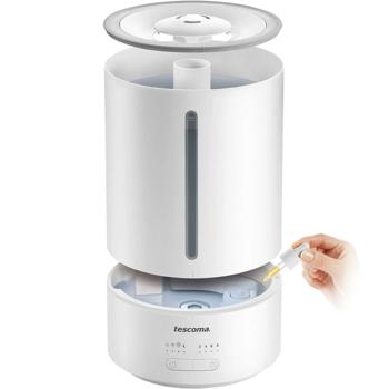 Preview: Ultrasonic humidifier 4.6L for large rooms up to 30 m² – Quiet room humidifier with aromatherapy, cool mist, timer & night mode