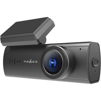 Preview: 4K dashcam with GPS and Wi‑Fi, compact car camera without display with 140° wide angle, night vision, parking mode, loop recording and app control, black