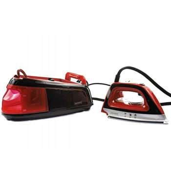 Preview: Steam station 2300 W with ceramic soleplate, 1.2 L removable water tank, 50 g/min steam, vertical steam, 5 ironing programmes, overheat protection