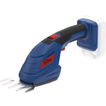 Preview: Cordless grass and shrub shears 18 V set with rake, 100 mm lawn‑edge shears, 200 mm hedge trimmer, 3‑in‑1 garden shears without battery and charger