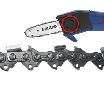 Preview: Sägekette Ersatzkette 3/8 Zoll 1,3 mm 34 Treibglieder für Akku Teleskop Astkettensäge mit 24 cm Schwert, Kettensägekette Ersatz