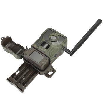 Preview: Caméra de chasse 4G haute performance : piège photographique avec contrôle par app, IP66 résistante aux intempéries, photos 48 MP, vidéo 4K, vue en direct pour la chasse et le territoire