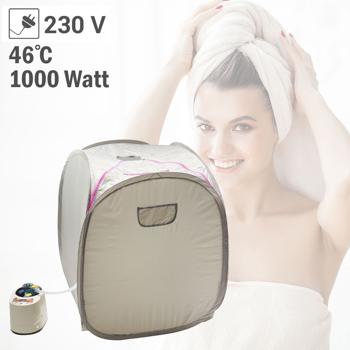 Preview: Une oasis de bien-être dans votre salon – cabine de sauna et de hammam (1000 W) avec télécommande et minuterie – le summum de la détente