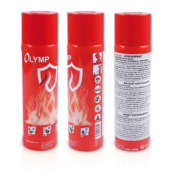 Preview: Spray estinguente (500 ml) per cucina, casa, auto – Estintore universale per incendi da grasso, Facile da usare, Raffredda efficacemente, Testato secondo BS 6165:2002 – Massima sicurezza