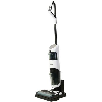 Preview: Highly efficient 2-in-1 floor mopping vacuum cleaner with HEPA filter, 220 W, 550 ml, battery operation, OLED display, flexible vacuuming & mopping for thorough cleaning