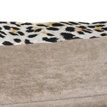 Preview: Beach towel, 100% cotton terry, 90 x 170 cm, leopard