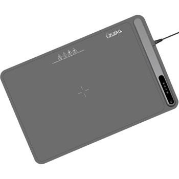 Preview: set di 2 Piastra riscaldante professionale in silicone (250W): tappetino riscaldante elettrico (61x40cm), arrotolabile, regolabile da 55 a 100°C, funzione flessibile di riscaldamento dei cibi