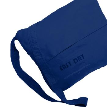 Preview: Microfiber bathrobe, 80% polyester, 20% polyamide, dark blue, L