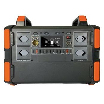 Preview: Batterie portable Swiss Edition - Générateur solaire LiFePO4 327 Ah/1048 Wh 1000W - 230V/12V/USB Quick Charge 3.0 - Camping/Secours