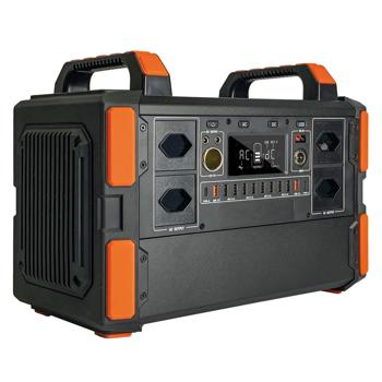 Preview: Batterie portable Swiss Edition - Générateur solaire LiFePO4 327 Ah/1048 Wh 1000W - 230V/12V/USB Quick Charge 3.0 - Camping/Secours