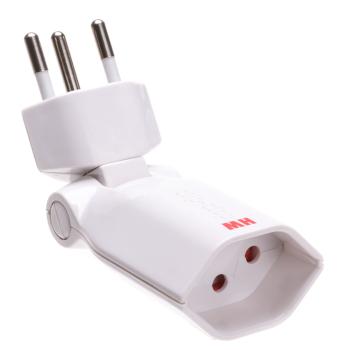 Preview: Abzweigstecker 3-polig Typ 13–weiss & kompakt – praktischer Stromanschluss klapp- und drehbar–sicher, robust, ideal hinter Möbeln, Schränken, Betten Preview: Abzweigstecker 3-polig Typ 13–weiss & kompakt – praktischer Stromanschluss klapp- und drehbar–sicher, robust, ideal hinter Möbeln, Schränken, Betten