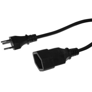 Preview: Verlängerungskabel 3m, schwarz – robustes 3-poliges Stromkabel mit Kupplung – sichere & flexible Stromversorgung, ideal für Haushalt, Büro & Werkstatt Preview: Verlängerungskabel 3m, schwarz – robustes 3-poliges Stromkabel mit Kupplung – sichere & flexible Stromversorgung, ideal für Haushalt, Büro & Werkstatt