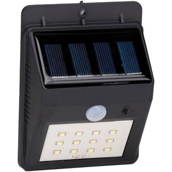 Preview: LED solar wall light with motion sensor, 20 lm