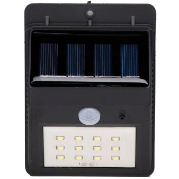 Preview: LED solar wall light with motion sensor, 20 lm