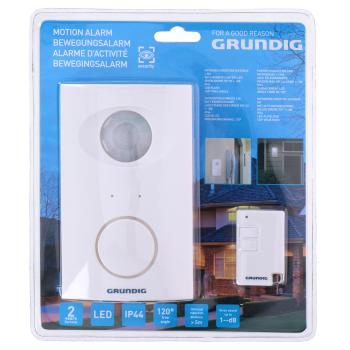 Preview: Bewegungssensor mit 5 LEDs - Infrarot Bewegungsmelder mit 120° Erkennung für Aussenbereiche - Spritzwassergeschützt IP44 & akustischem Signalton Preview: Bewegungssensor mit 5 LEDs - Infrarot Bewegungsmelder mit 120° Erkennung für Aussenbereiche - Spritzwassergeschützt IP44 & akustischem Signalton