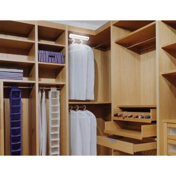 Preview: Luce per armadio con 8 LED, telecomando, luce per armadio dimmerabile, 23 x 5 x 2,1 cm