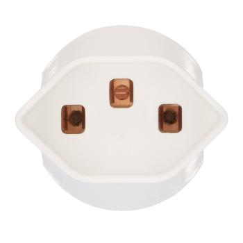 Preview: Travel and adapter plug, European plug, Swiss socket