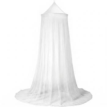 Mosquito net for single beds, 144 mesh, 325 cm, white – fine-mesh mosquito protection for a safe, quiet sleep